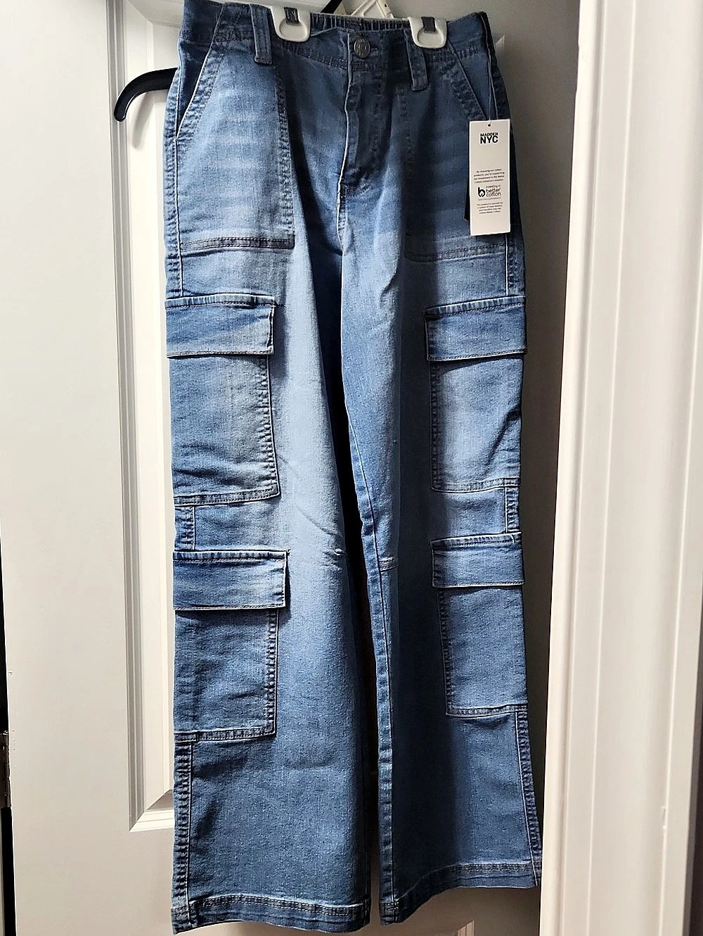 Blue Cargo Jeans